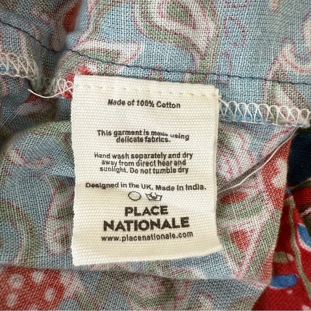 Place Nationale Floral Boho Ruffle High Neck Mini Dress - Picture 14 of 15